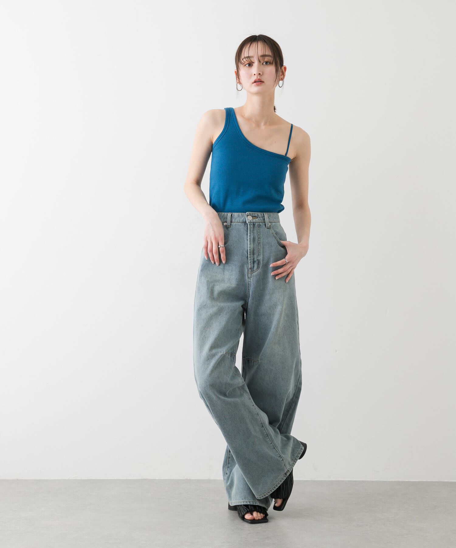 SENSE OF PLACE by URBAN RESEARCH「カップツキワンショルダータンクトップ」|タンクトップ|