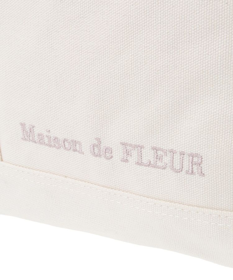 Maison de FLEUR「マルチポケット帆布トートMバッグ」|トートバッグ|
