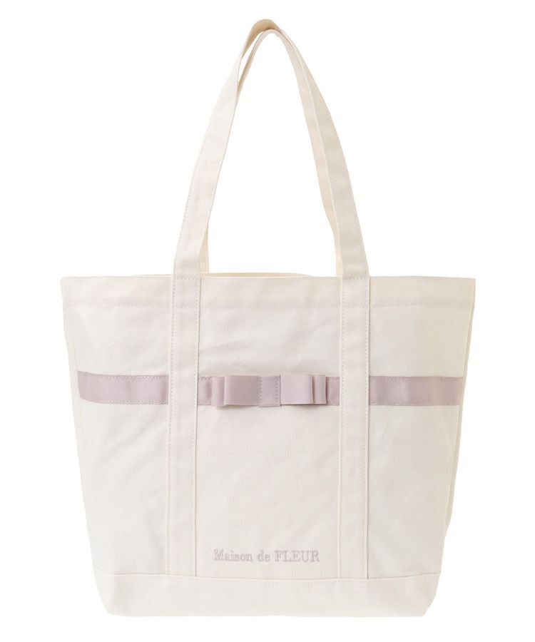 Maison de FLEUR「マルチポケット帆布トートMバッグ」|トートバッグ|