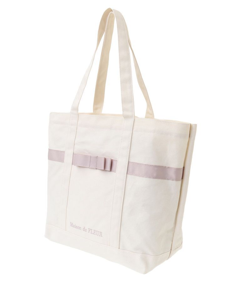 Maison de FLEUR「マルチポケット帆布トートMバッグ」|トートバッグ|