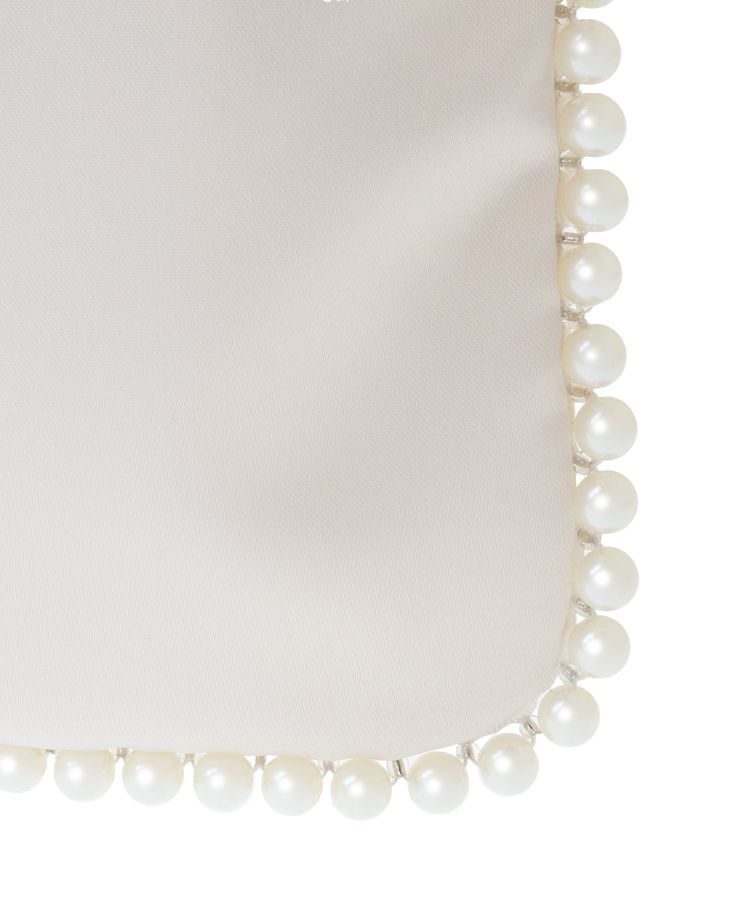 Maison de FLEUR「サテンパールブレードトートバッグ」|トートバッグ|