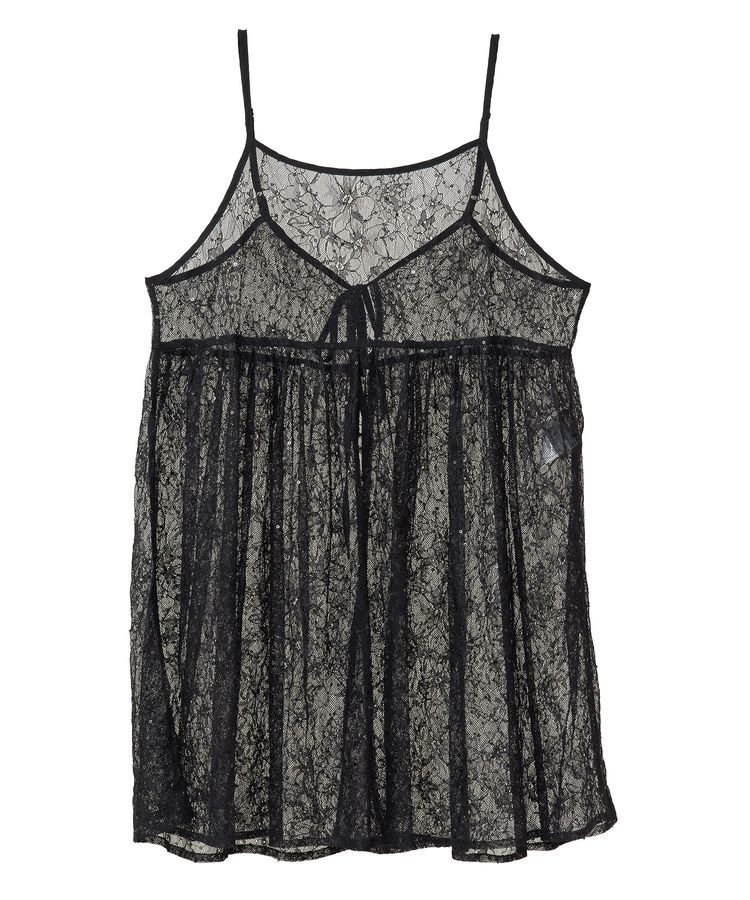 Green Parks「前後2WAYレーススパンコールビスチェ」|キャミソール|
