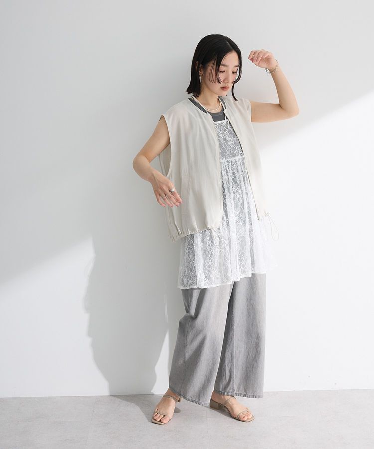 Green Parks「前後2WAYレーススパンコールビスチェ」|キャミソール|