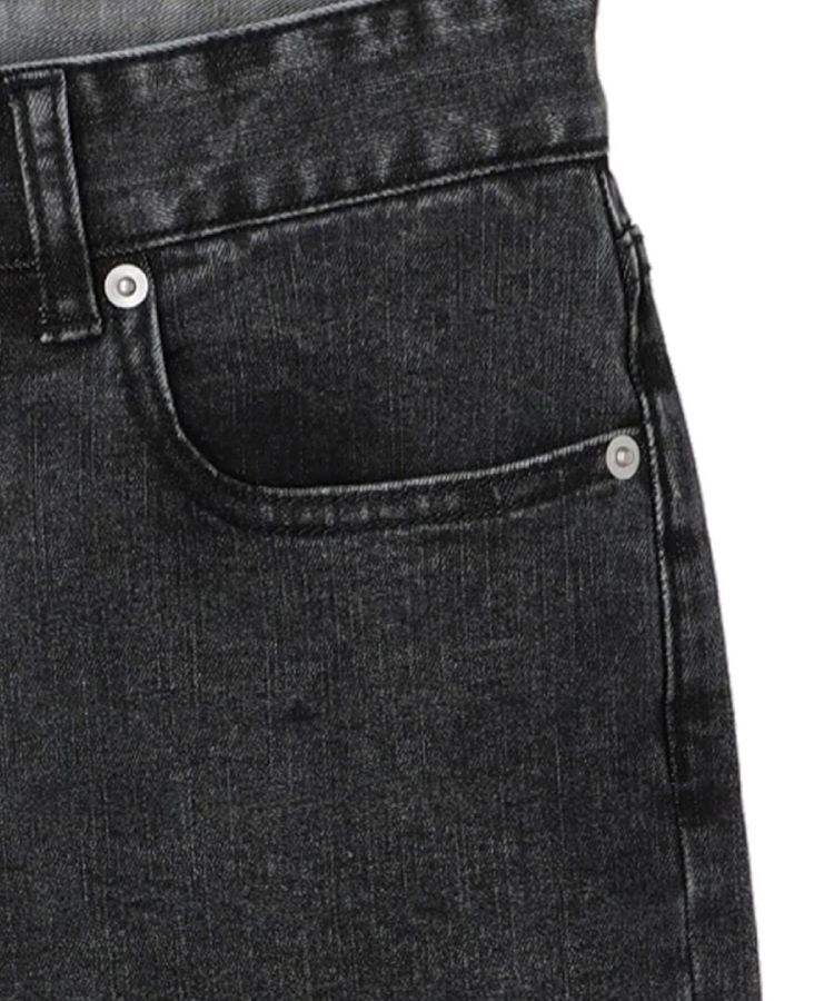 Editt by YECCA VECCA「カットオフクロップドデニムパンツ」|デニム|