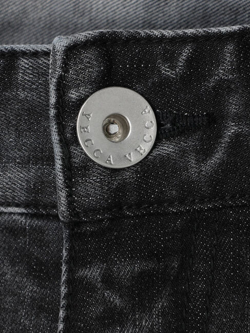 Editt by YECCA VECCA「カットオフクロップドデニムパンツ」|デニム|