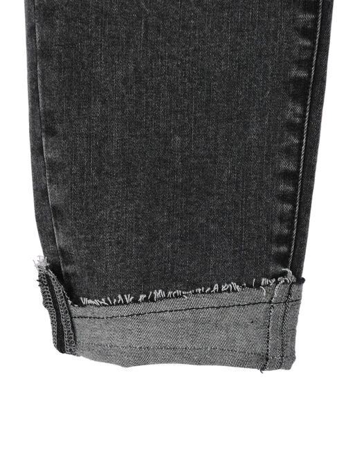 Editt by YECCA VECCA「カットオフクロップドデニムパンツ」|デニム|