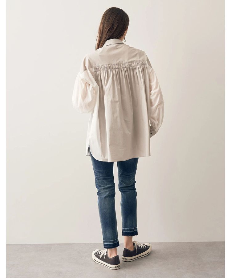 Editt by YECCA VECCA「カットオフクロップドデニムパンツ」|デニム|