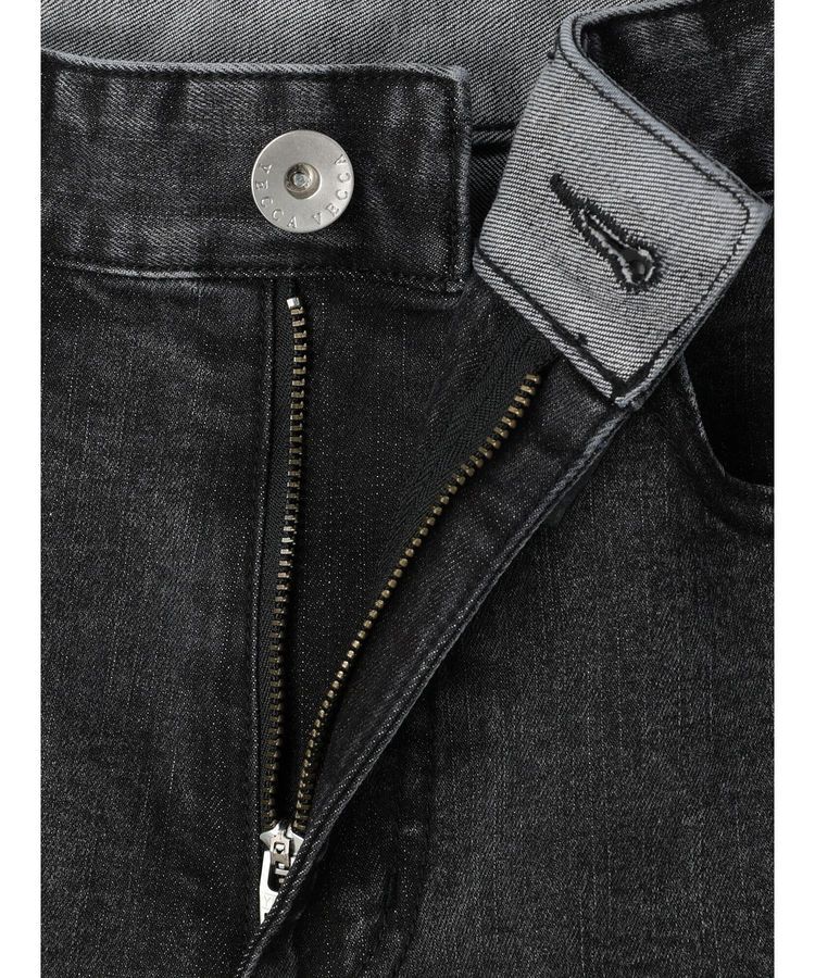 Editt by YECCA VECCA「カットオフクロップドデニムパンツ」|デニム|