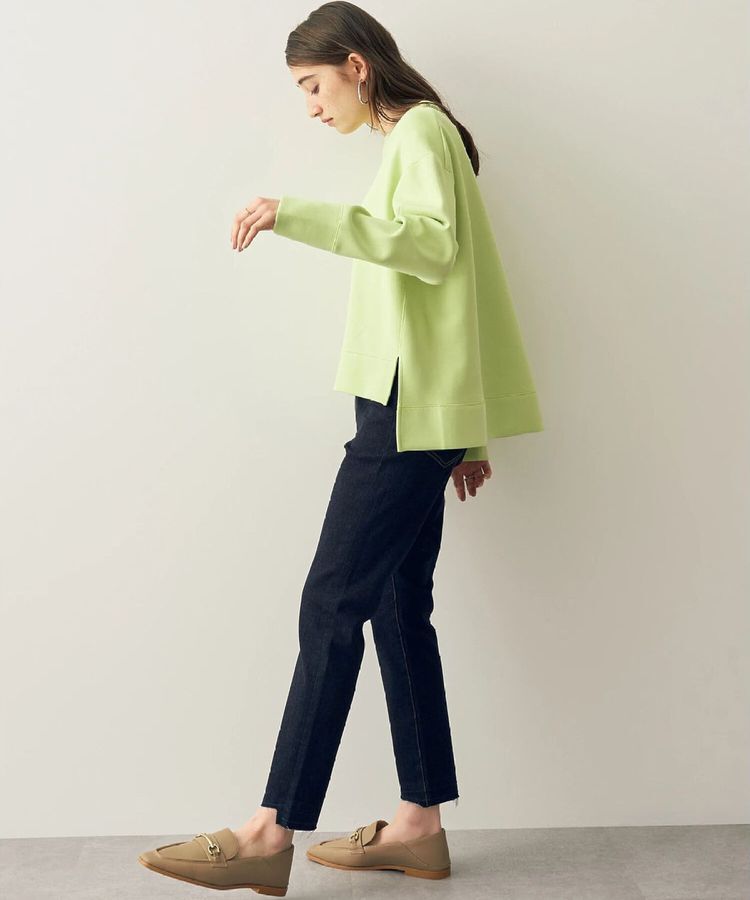 Editt by YECCA VECCA「カットオフクロップドデニムパンツ」|デニム|