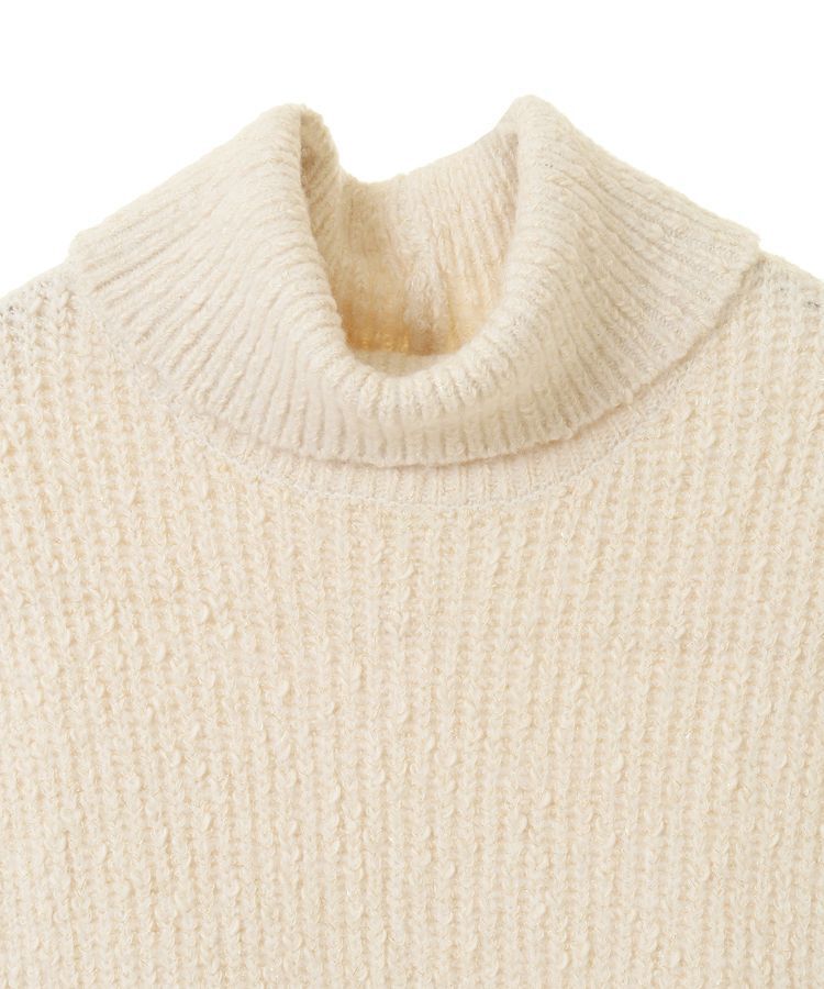 YECCA VECCA「2wayラメ混MIXニットベスト」|ベスト・ジレ|