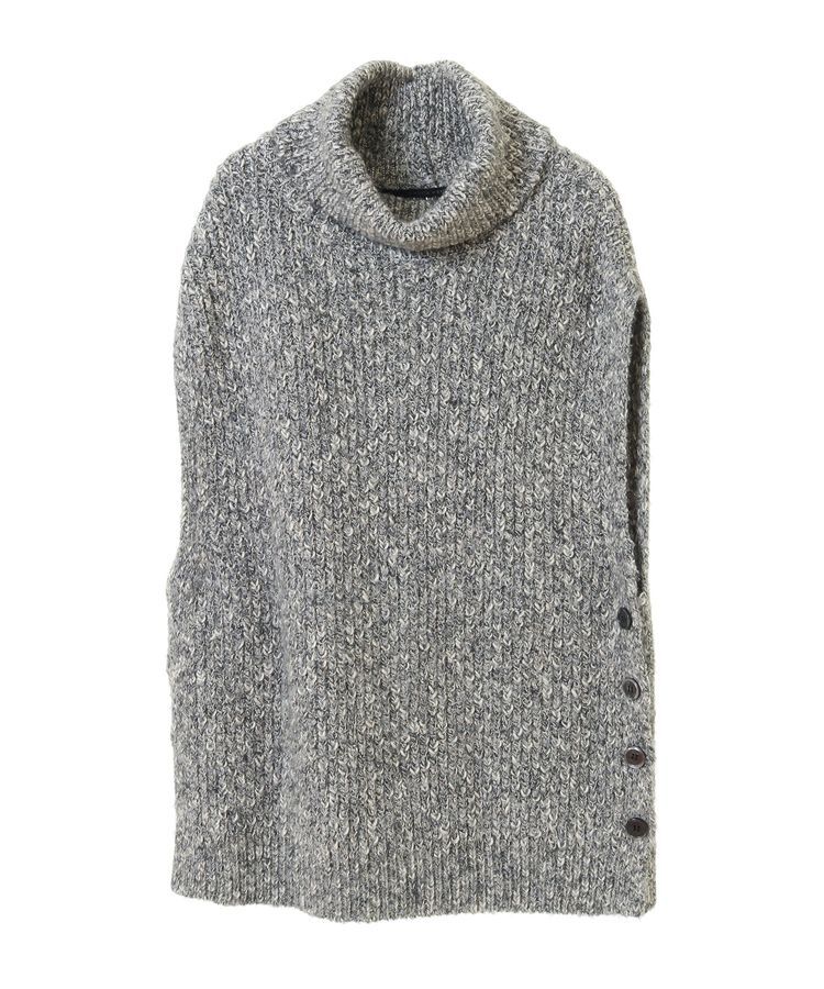 YECCA VECCA「2wayラメ混MIXニットベスト」|ベスト・ジレ|