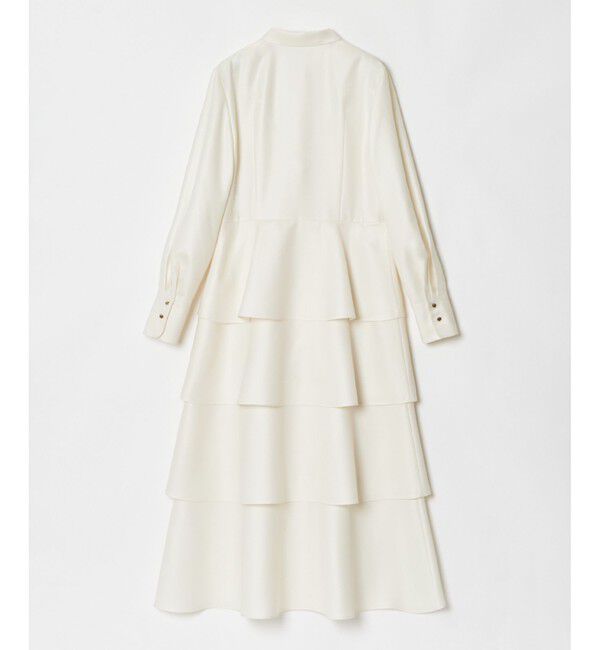 LOULOU WILLOUGHBY「【LOULOU WILLOUGHBY】グロッシーツイルティアードワンピース」|ワンピース|