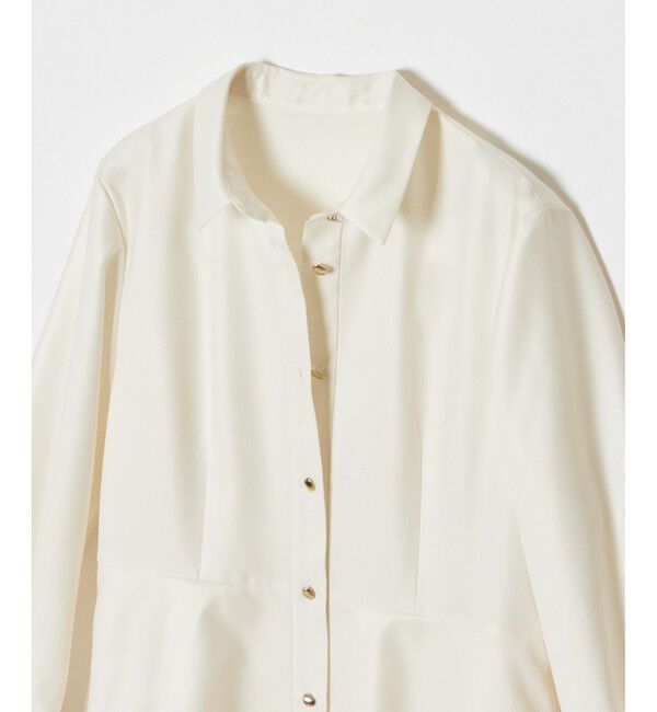 LOULOU WILLOUGHBY「【LOULOU WILLOUGHBY】グロッシーツイルティアードワンピース」|ワンピース|