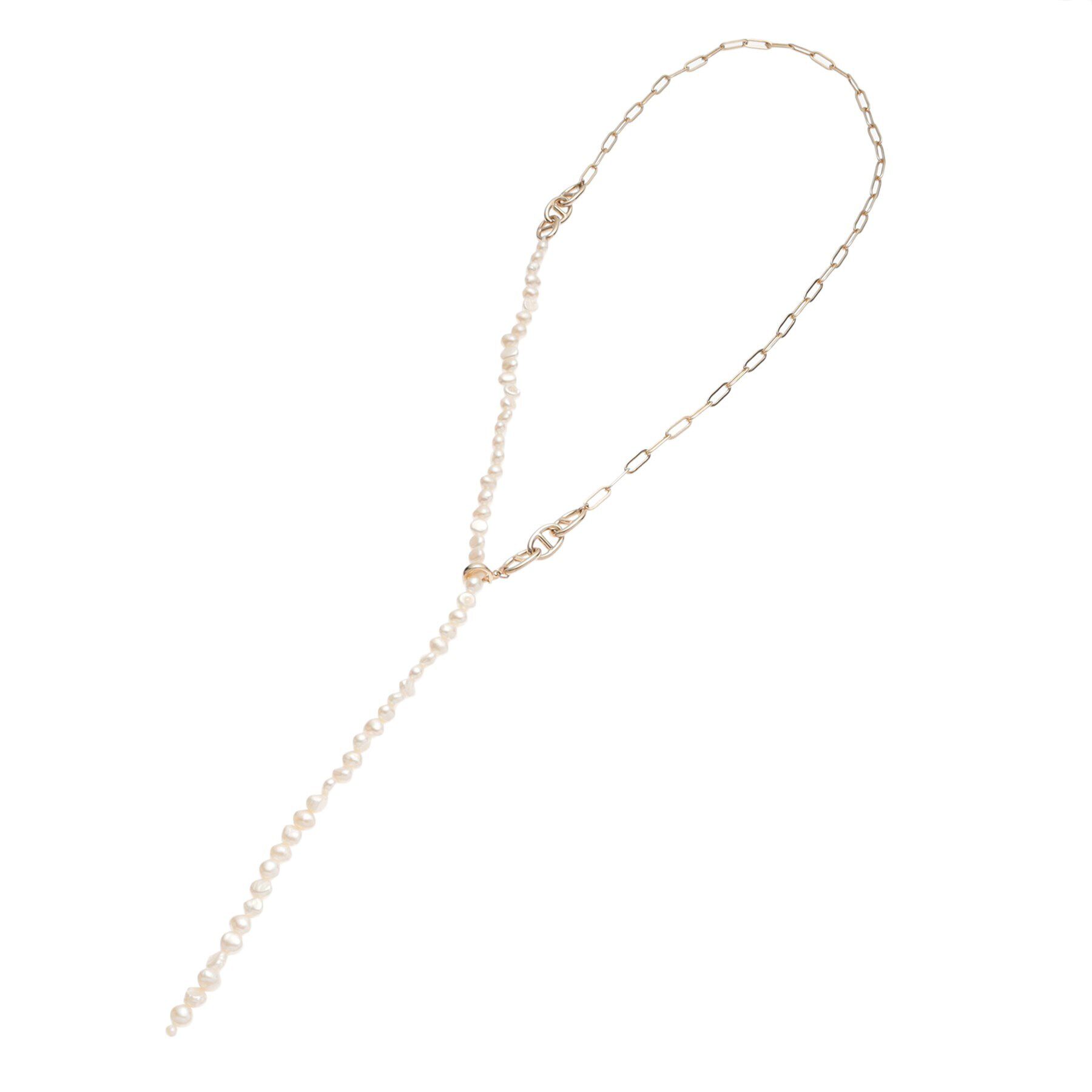 Reflect「【2WAY／チェーンのアレンジ可】淡水パールチェーンネックレス」|ネックレス|