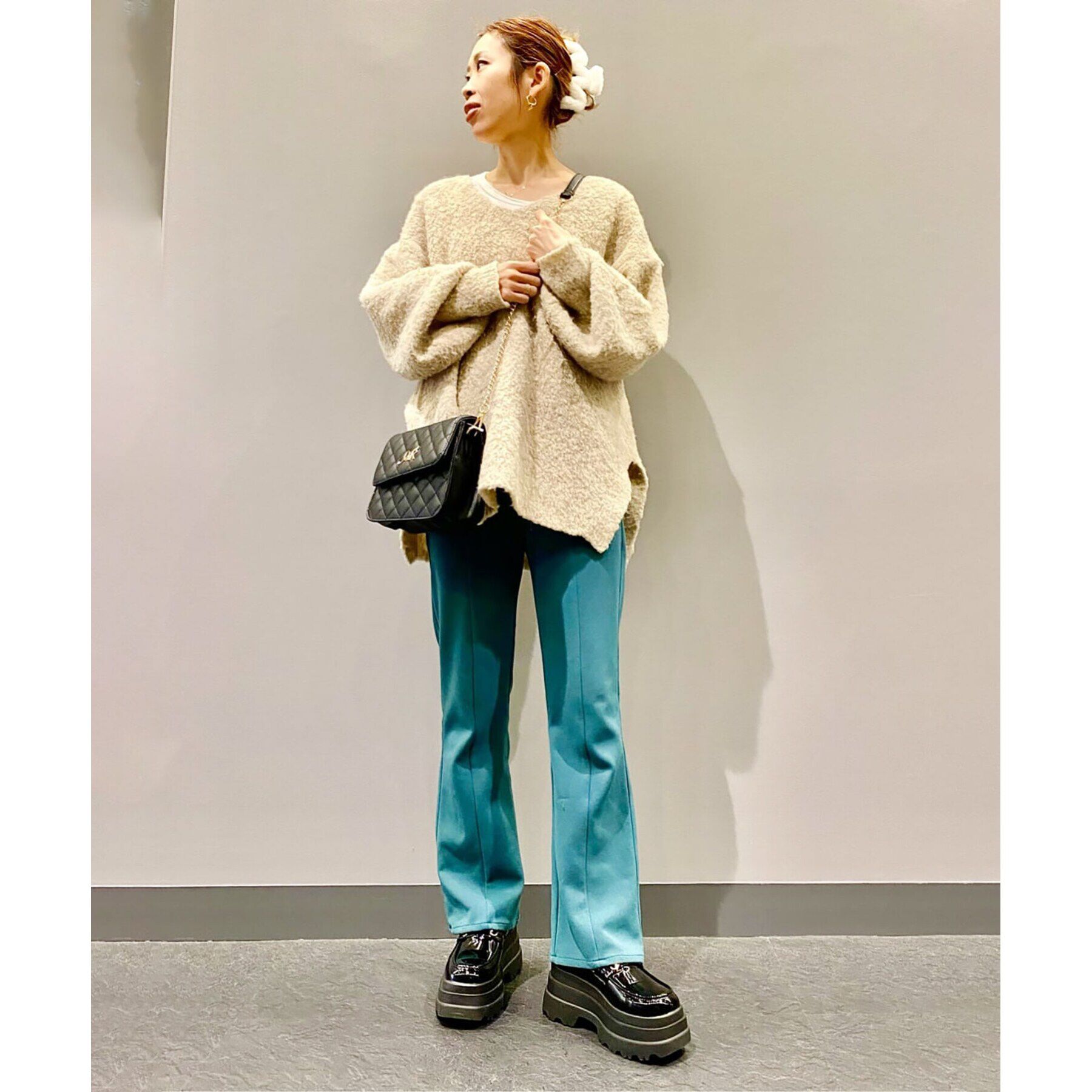 csT&P「厚底2段ソールビット付きローファーパンプス」|パンプス|