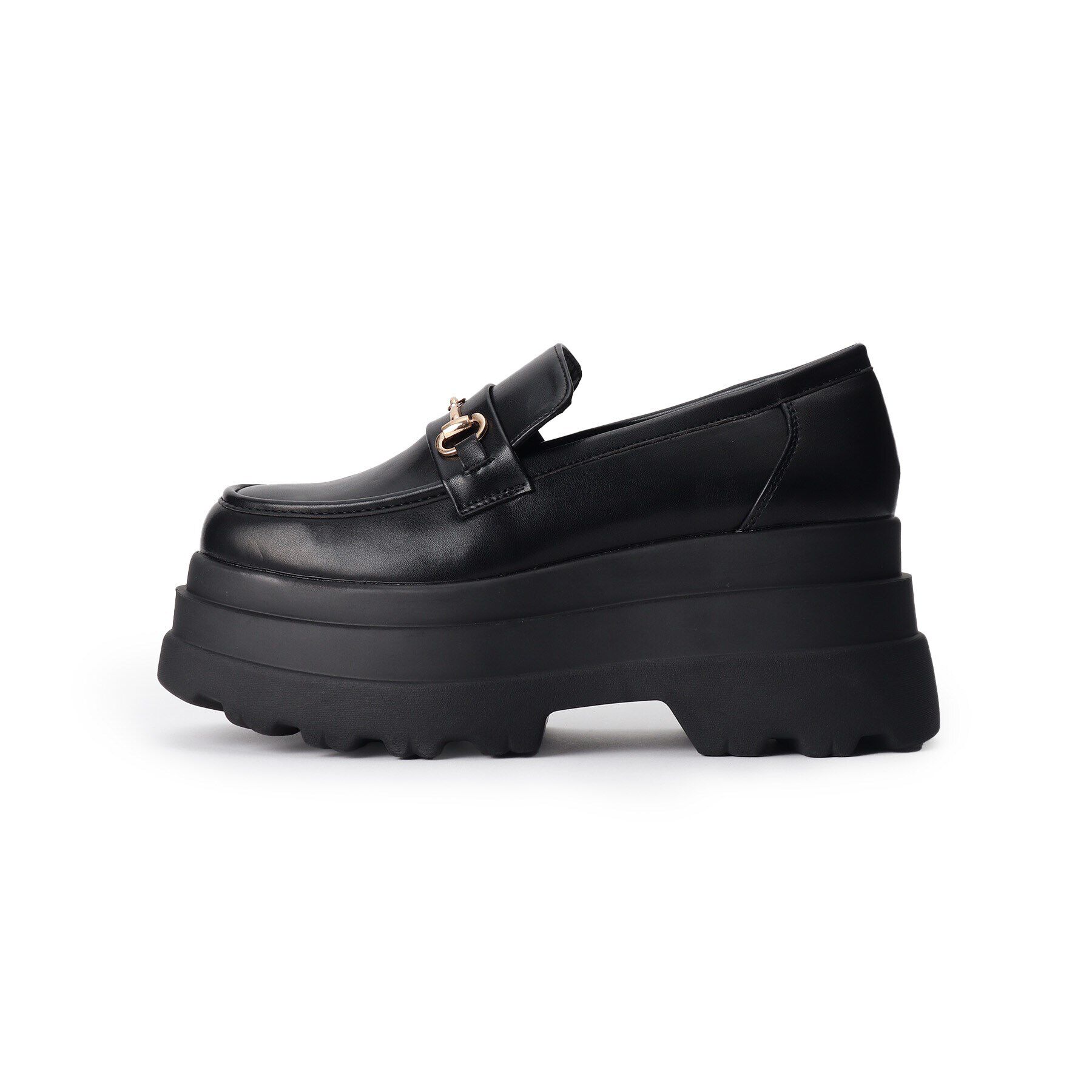 csT&P「厚底2段ソールビット付きローファーパンプス」|パンプス|