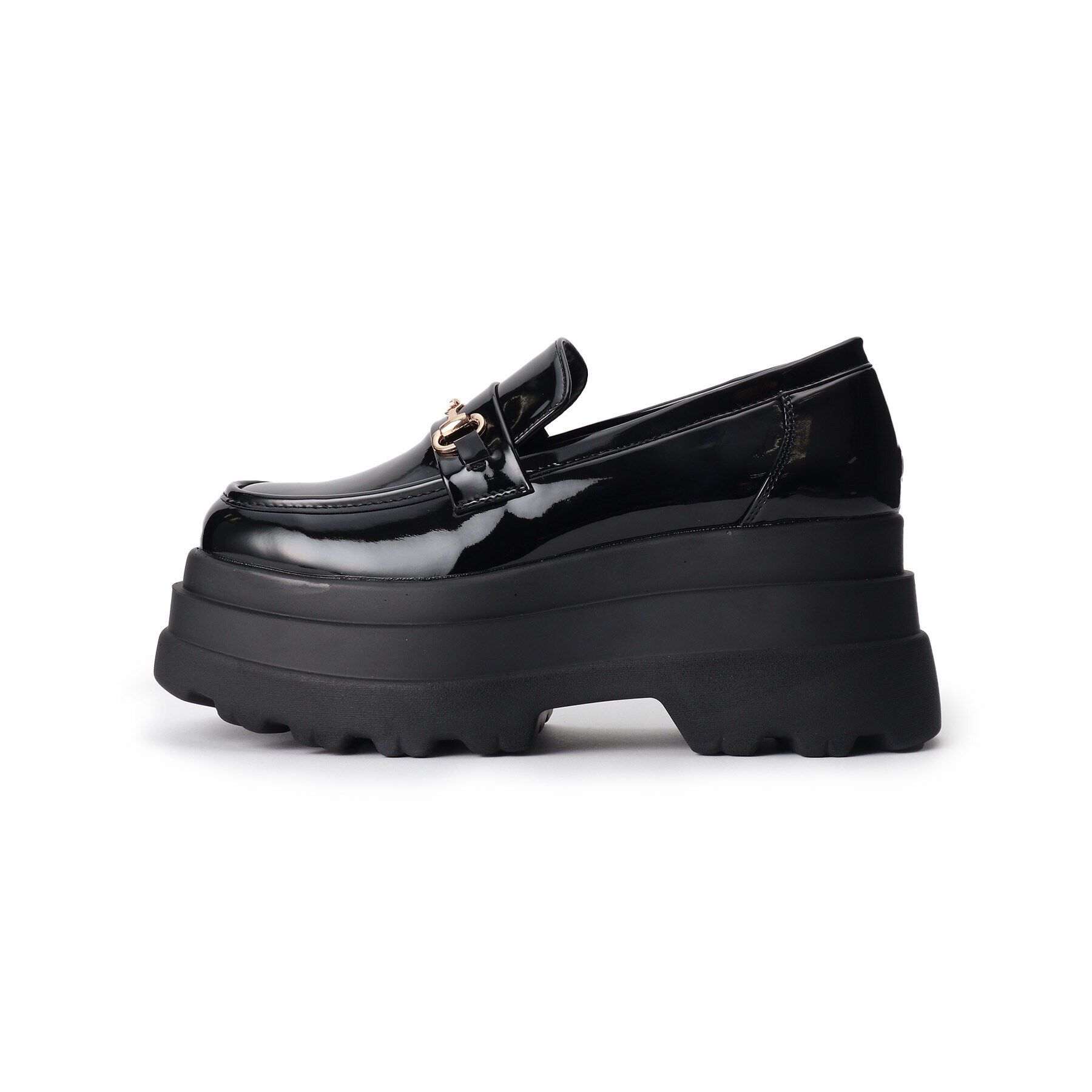 csT&P「厚底2段ソールビット付きローファーパンプス」|パンプス|