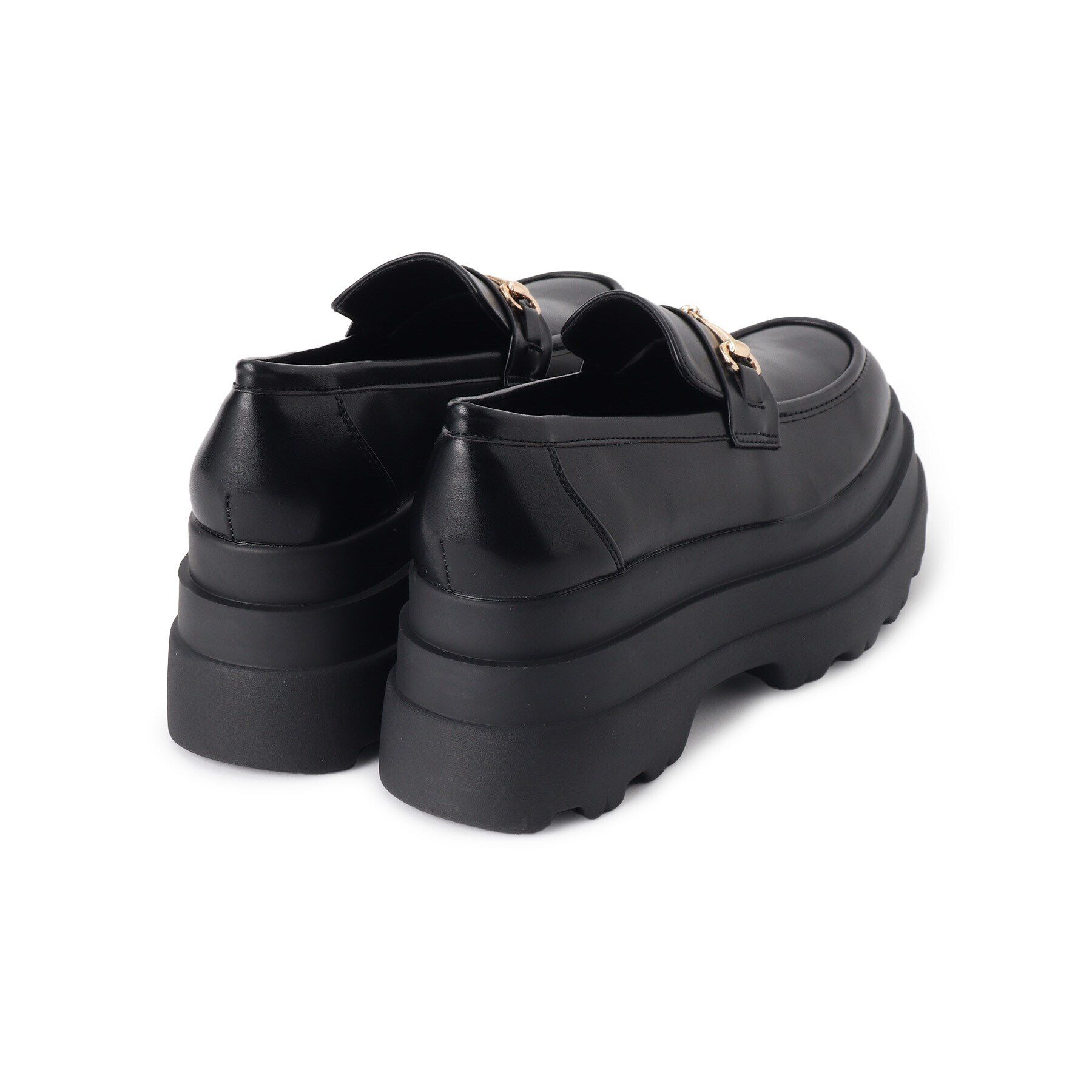 csT&P「厚底2段ソールビット付きローファーパンプス」|パンプス|