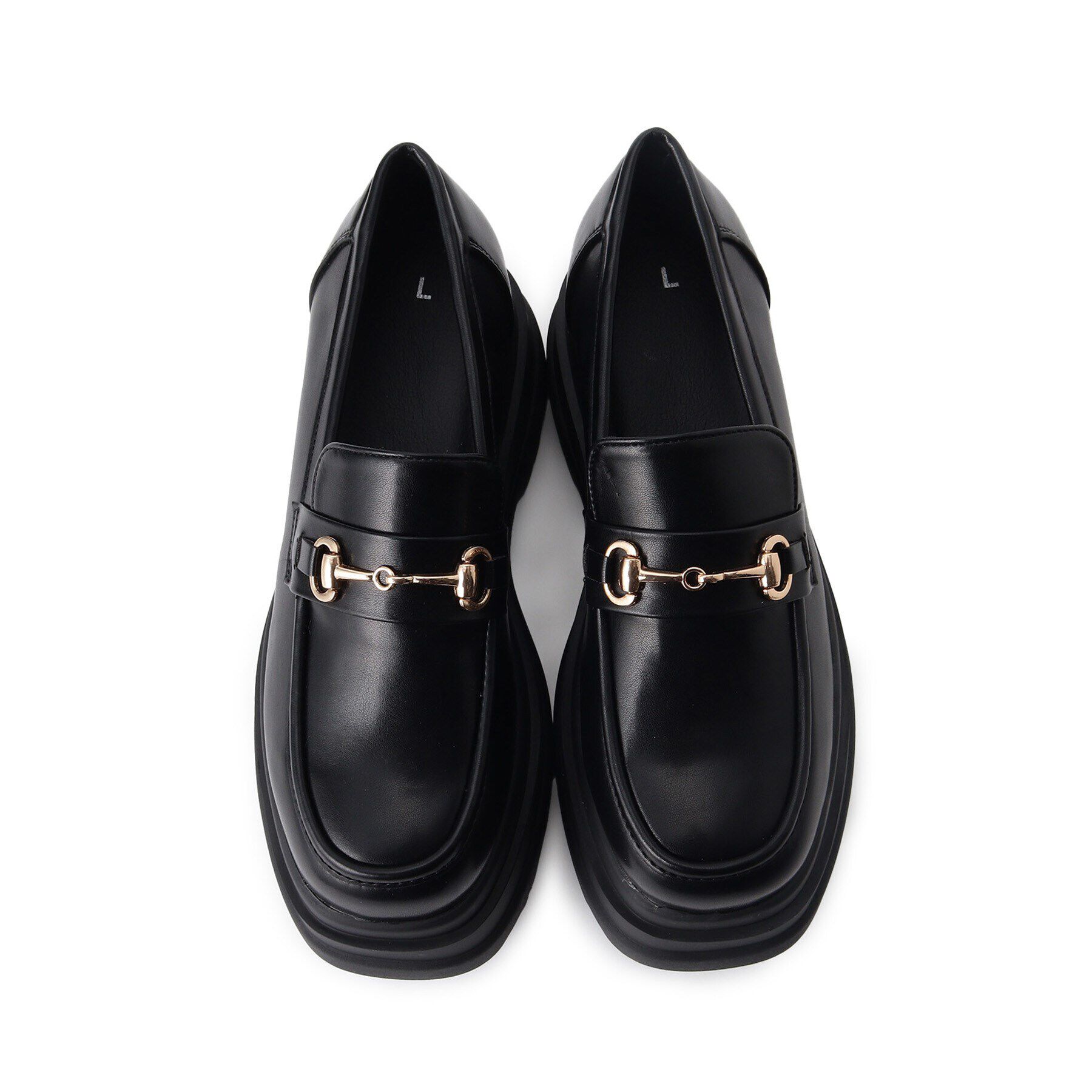 csT&P「厚底2段ソールビット付きローファーパンプス」|パンプス|