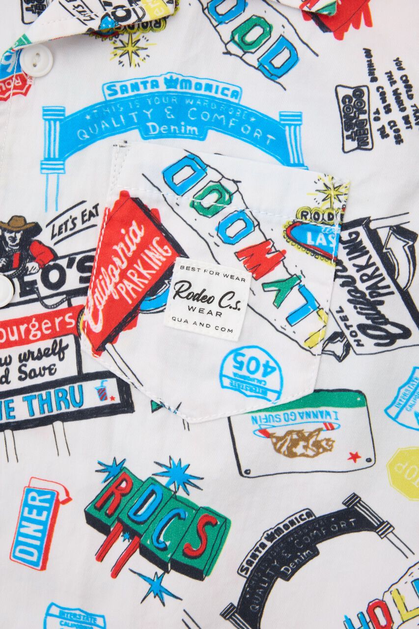 RODEO CROWNS「キッズ RDCS パターン シャツ」|シャツ・ブラウス|