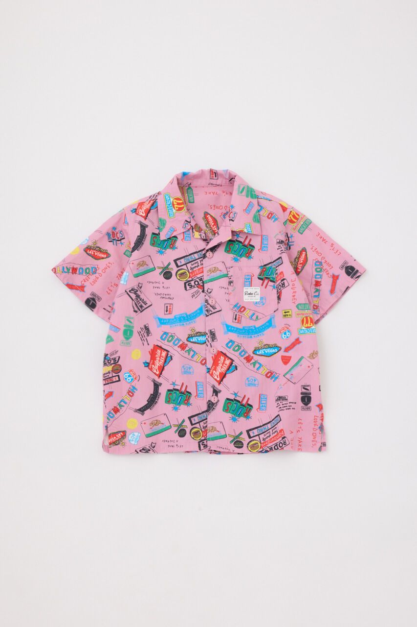 RODEO CROWNS「キッズ RDCS パターン シャツ」|シャツ・ブラウス|柄PNK5