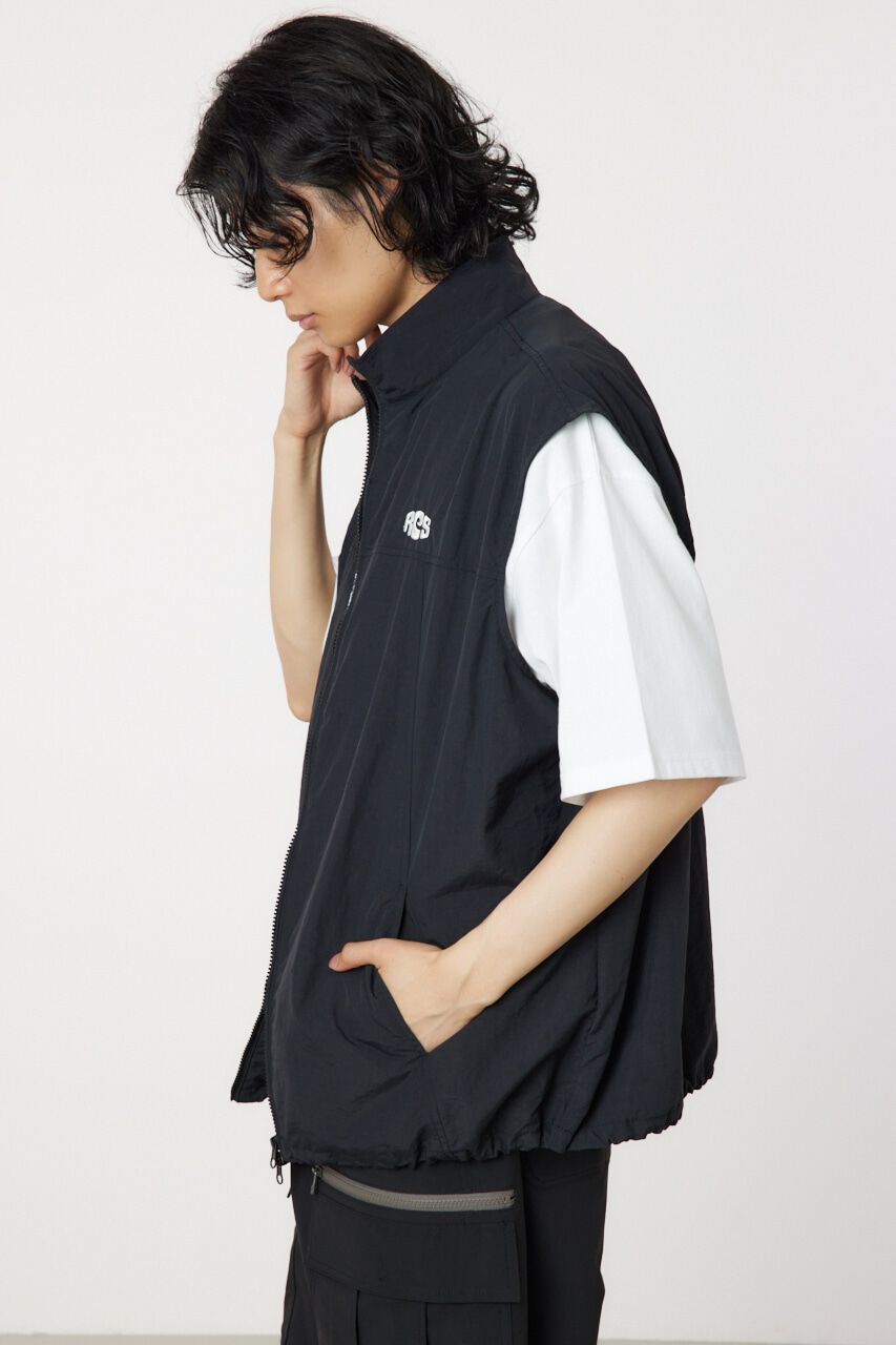 RODEO CROWNS「ワンポイントバルーンベスト」|ダウンベスト・ベスト|