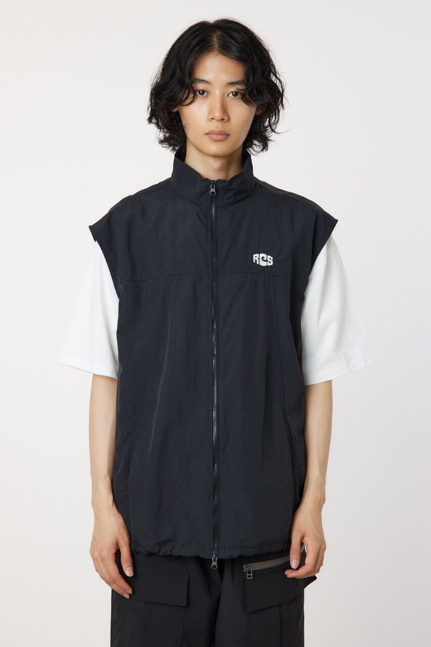 RODEO CROWNS「ワンポイントバルーンベスト」|ダウンベスト・ベスト|