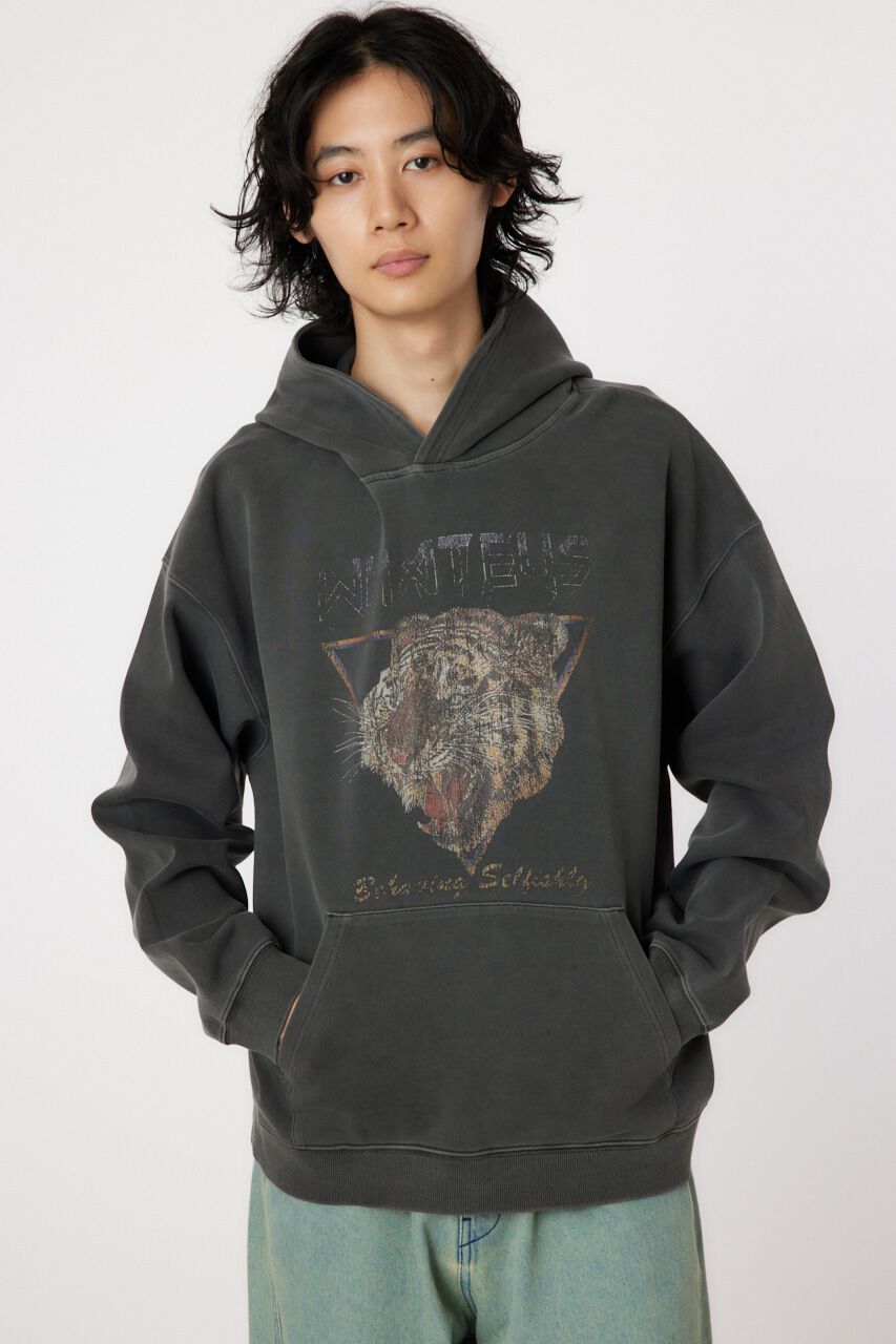 RODEO CROWNS「ピグメントダンボールフーディ」|パーカー|