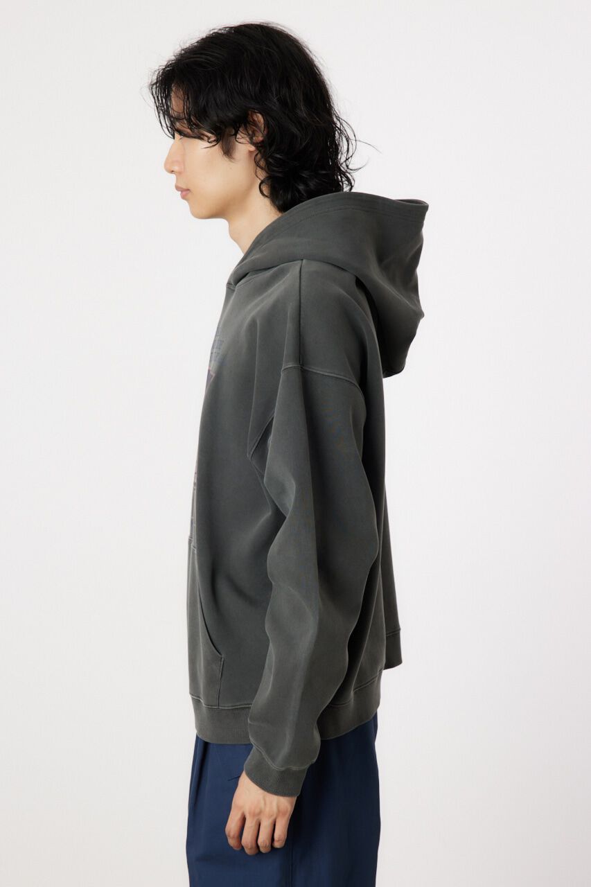 RODEO CROWNS「ピグメントダンボールフーディ」|パーカー|