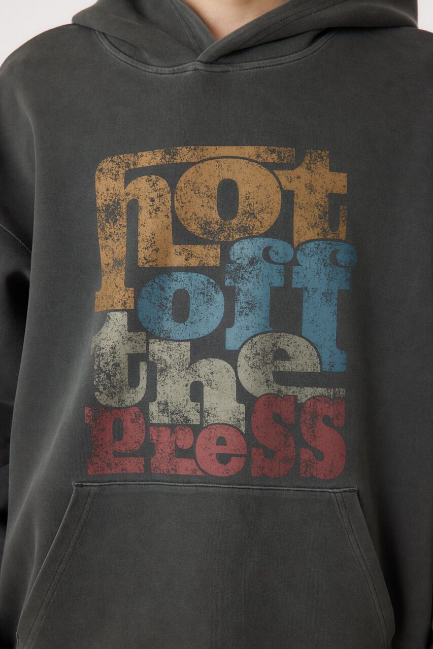 RODEO CROWNS「ピグメントダンボールフーディ」|パーカー|