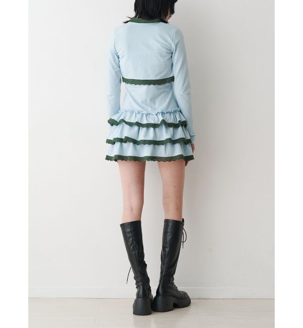 jouetie「ボレロセットフリルベアワンピース」|ワンピース|