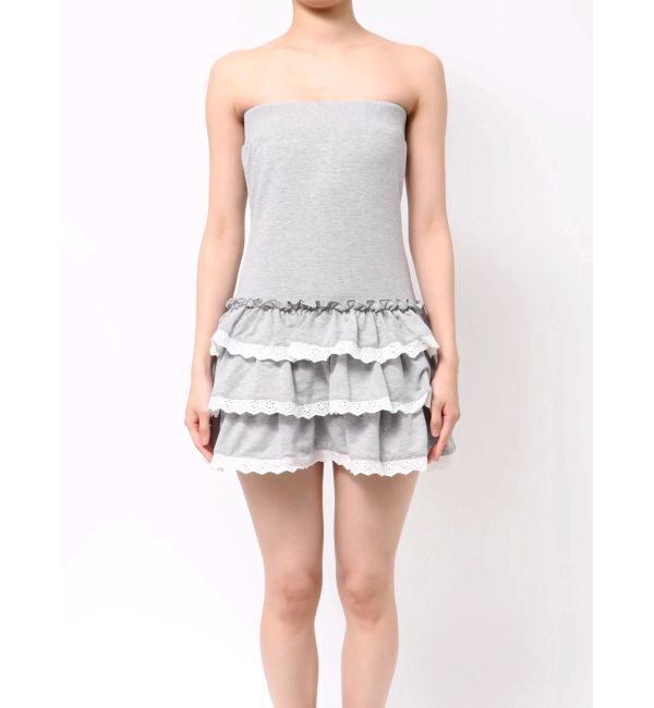 jouetie「ボレロセットフリルベアワンピース」|ワンピース|