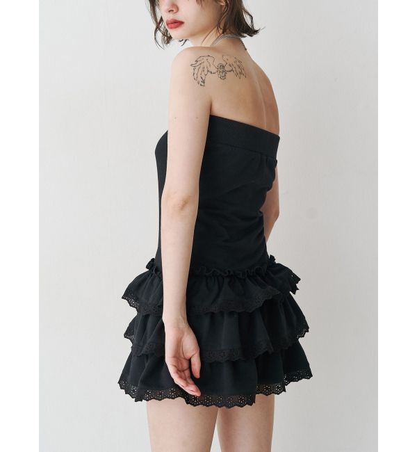 jouetie「ボレロセットフリルベアワンピース」|ワンピース|