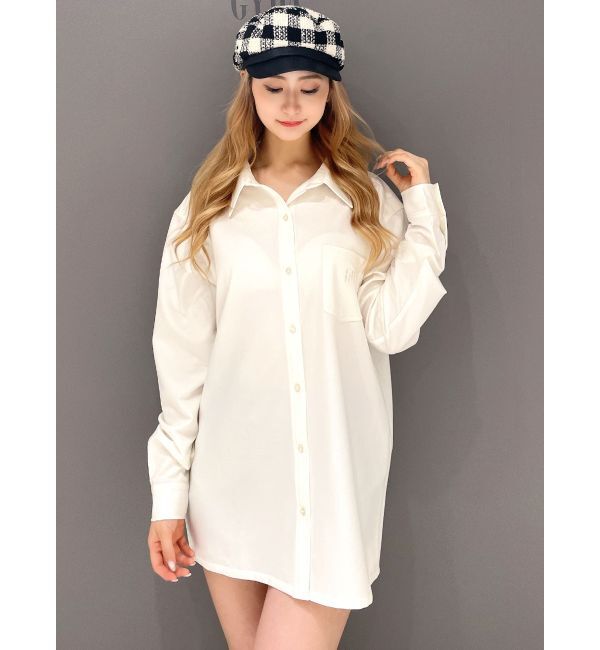 GYDA「GYGYシャツワンピース」|ワンピース|