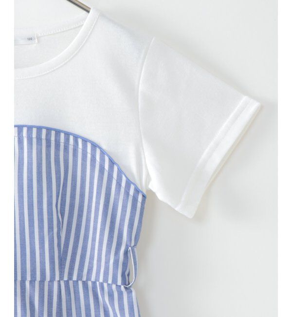 ikka kids「【キッズ】マーメイドドッキングワンピース（100~160cm）」|スカート|