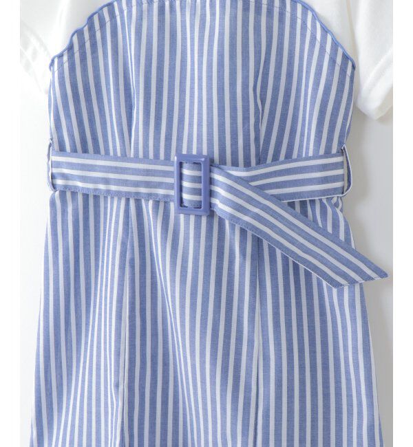 ikka kids「【キッズ】マーメイドドッキングワンピース（100~160cm）」|スカート|