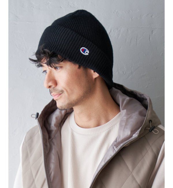 ikka「Champion チャンピオン ニットワッチ」|その他|ブラック