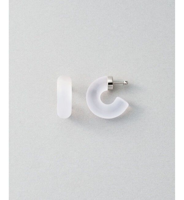 Jouete「[ドロップ] ピアス フープ」|ピアス|プラチナム