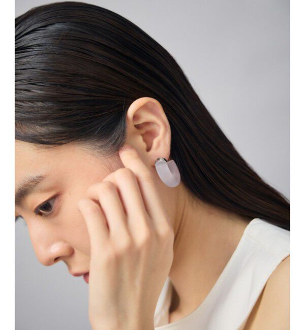 Jouete「[ドロップ] ピアス フープ」|ピアス|