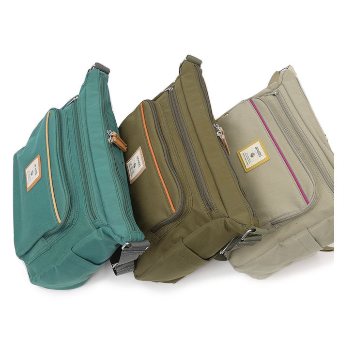 anello「アネロ グランデ ショルダーバッグ 通販 10ポケット ショルダー レディース 斜めがけ 大人」|ショルダー・メッセンジャー|