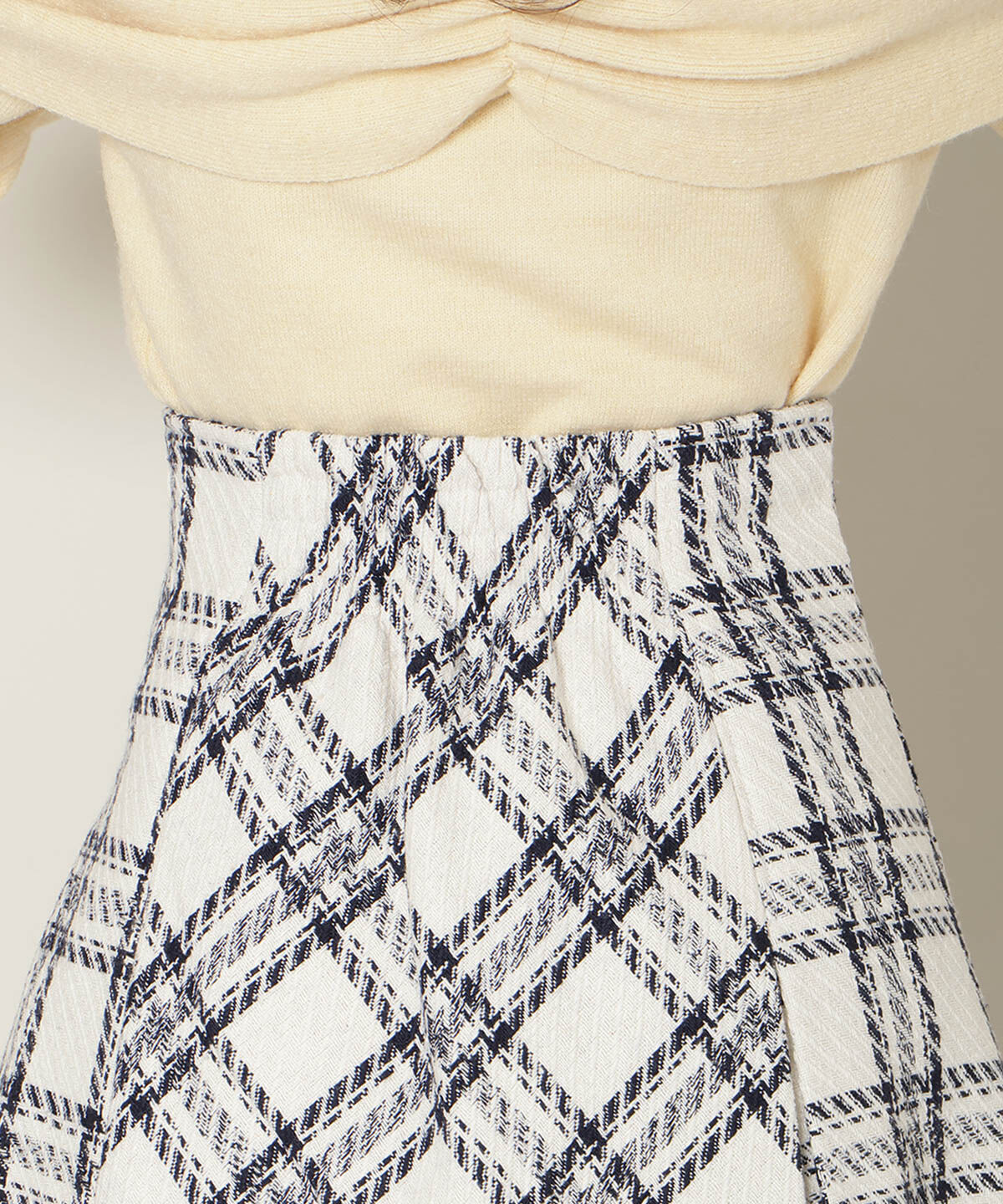 WILLSELECTION「ボックスプリーツミニスカート」|フレア|