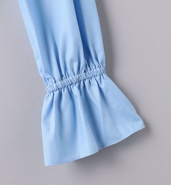 UNITED ARROWS「フリルカラー フレアスリーブ ブラウス」|シャツ・ブラウス|