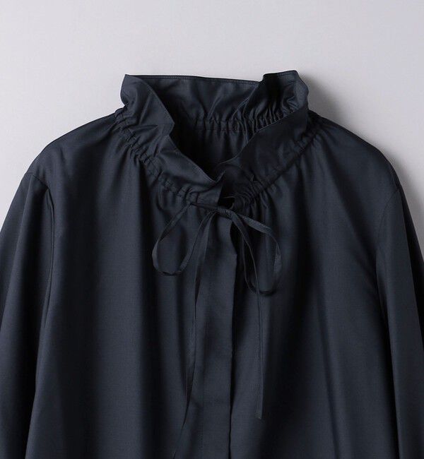 UNITED ARROWS「フリルカラー フレアスリーブ ブラウス」|シャツ・ブラウス|