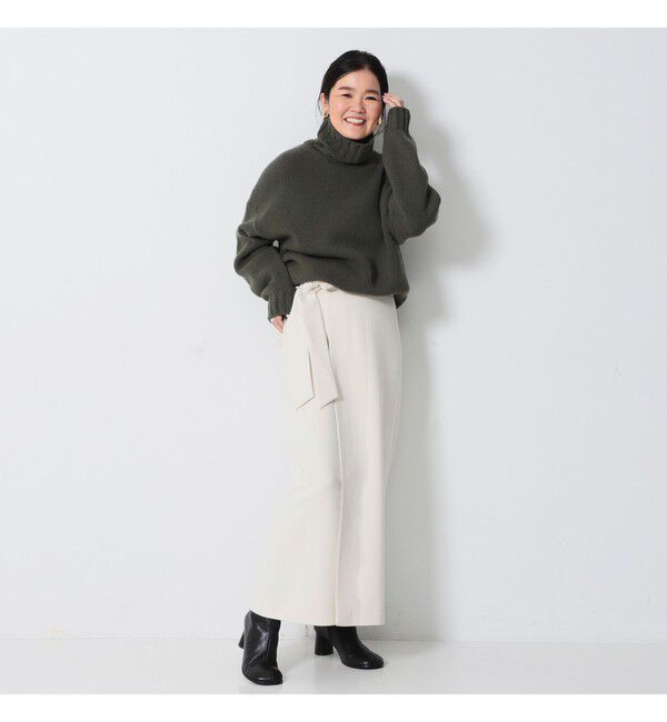 Demi-Luxe BEAMS 「LEE &times; Demi-Luxe BEAMS / ラップ ロングスカート .M」|スカート|