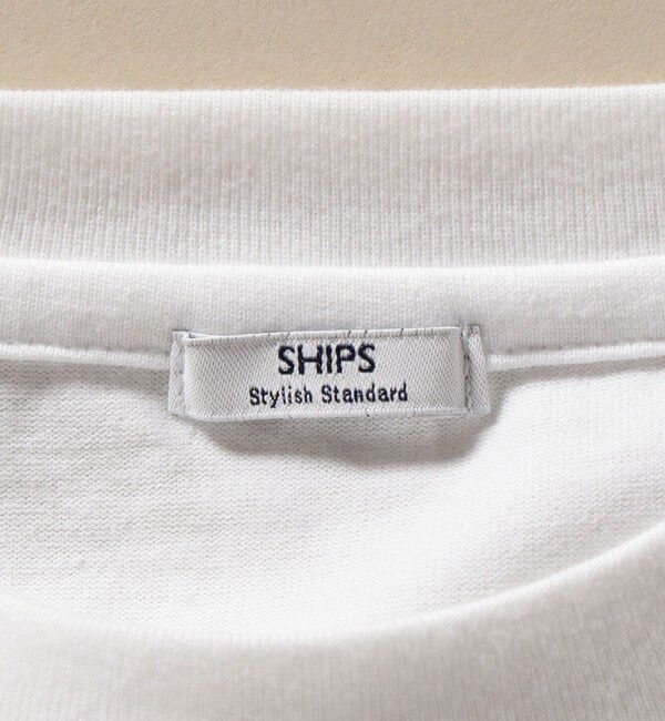 SHIPS「SHIPS: 抗菌・防臭 NANO-FINE(R) ハイゲージ クルーネック Tシャツ (ロンT)」|Tシャツ・カットソー|