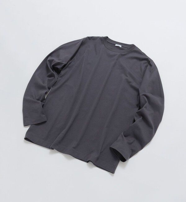 SHIPS「SHIPS: 抗菌・防臭 NANO-FINE(R) ハイゲージ クルーネック Tシャツ (ロンT)」|Tシャツ・カットソー|