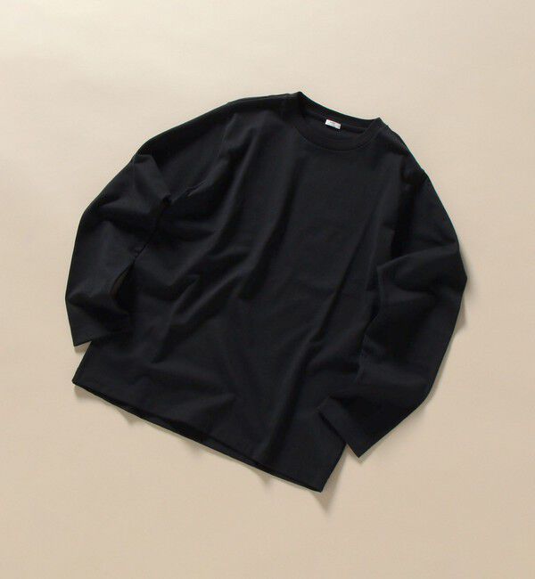SHIPS「SHIPS: 抗菌・防臭 NANO-FINE(R) ハイゲージ クルーネック Tシャツ (ロンT)」|Tシャツ・カットソー|