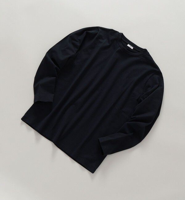 SHIPS「SHIPS: 抗菌・防臭 NANO-FINE(R) ハイゲージ クルーネック Tシャツ (ロンT)」|Tシャツ・カットソー|