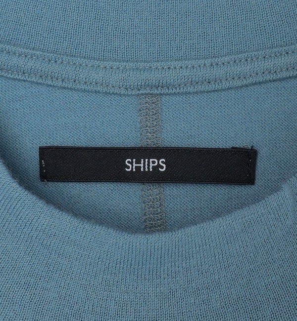 SHIPS「SHIPS: 〈抗菌消臭〉 ミルドウール ジャージー モックネック 長袖 ニットソー」|Tシャツ・カットソー|