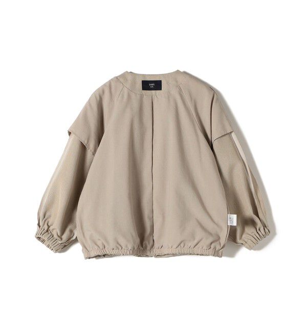 SHIPS Colors 「SHIPS Colors:〈手洗い可能〉バスケット ギャザー ブルゾン」|ブルゾン・スタジャン|